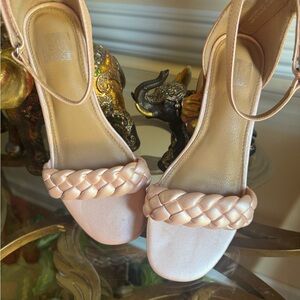 Dolce Vita Girls Pink Braided Strap Sandals